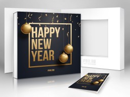 Happy New Year! Подарочная коробка - Подарки в Екатеринбурге, подарочные сертификаты | интернет-магазин подарков с доставкой