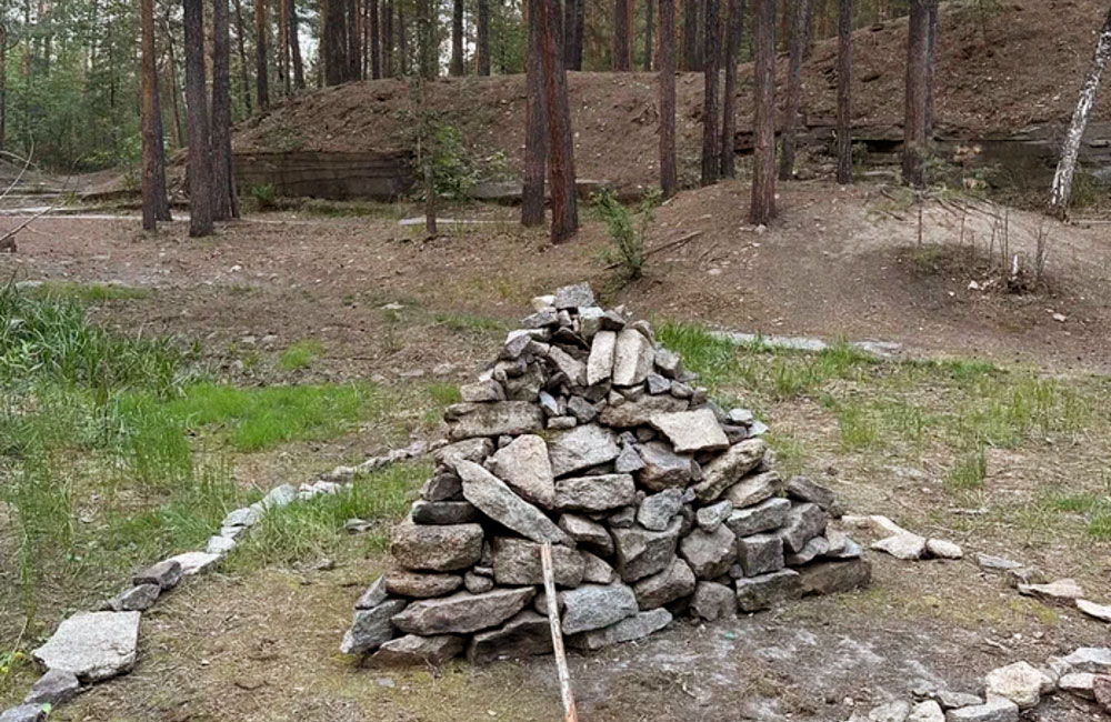 Карьер Каменоломня в парке Шарташ Екатеринбург