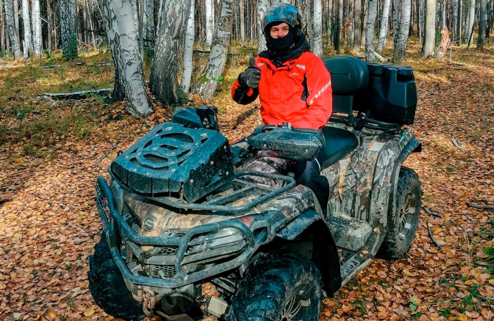 Романтический тур поездка на квадроциклах в подарок мужу