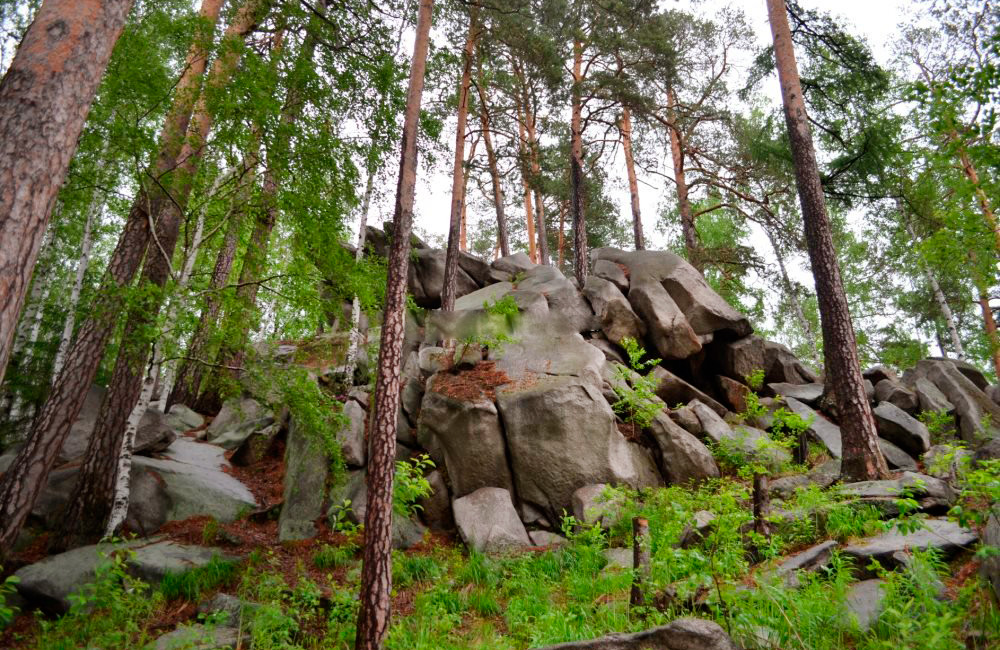 Скалы Соколиный камень Первоуральск