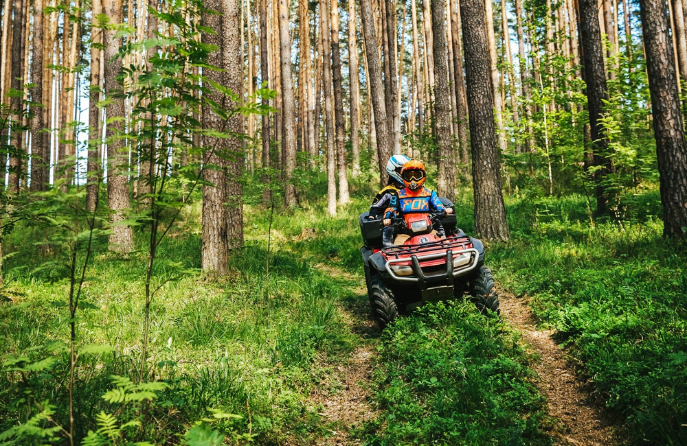 Свидание на квадроциклах