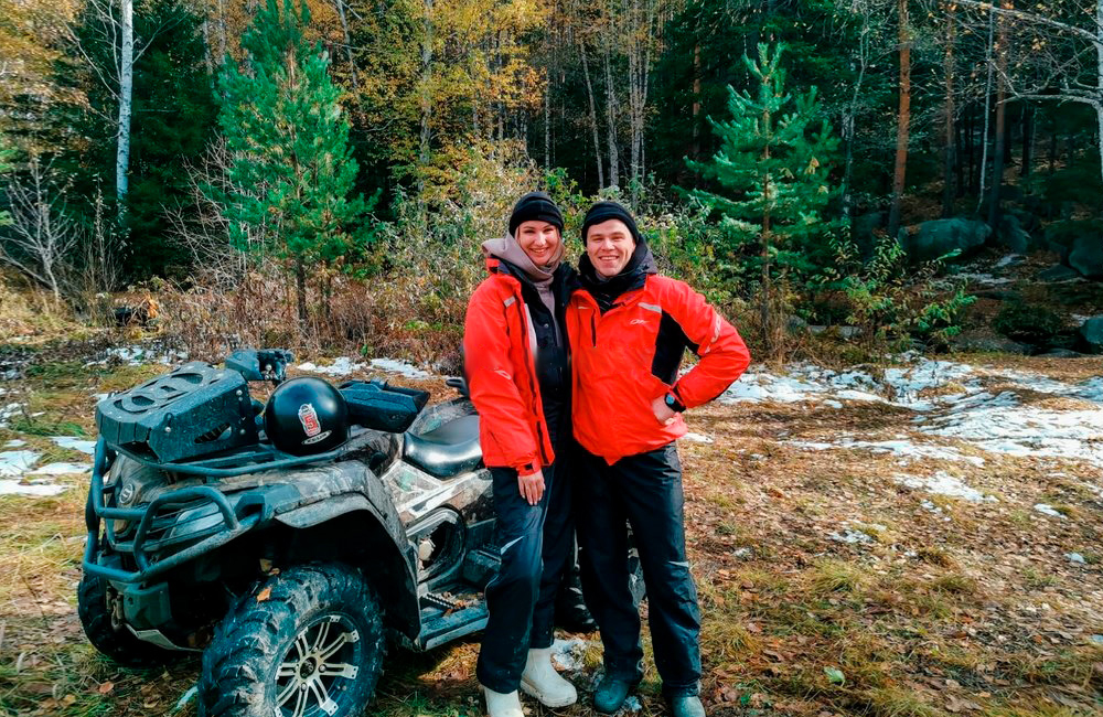 Тур на квадроциклах для двоих в Екатеринбурге