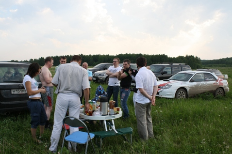 Легкий перекус перед стартом