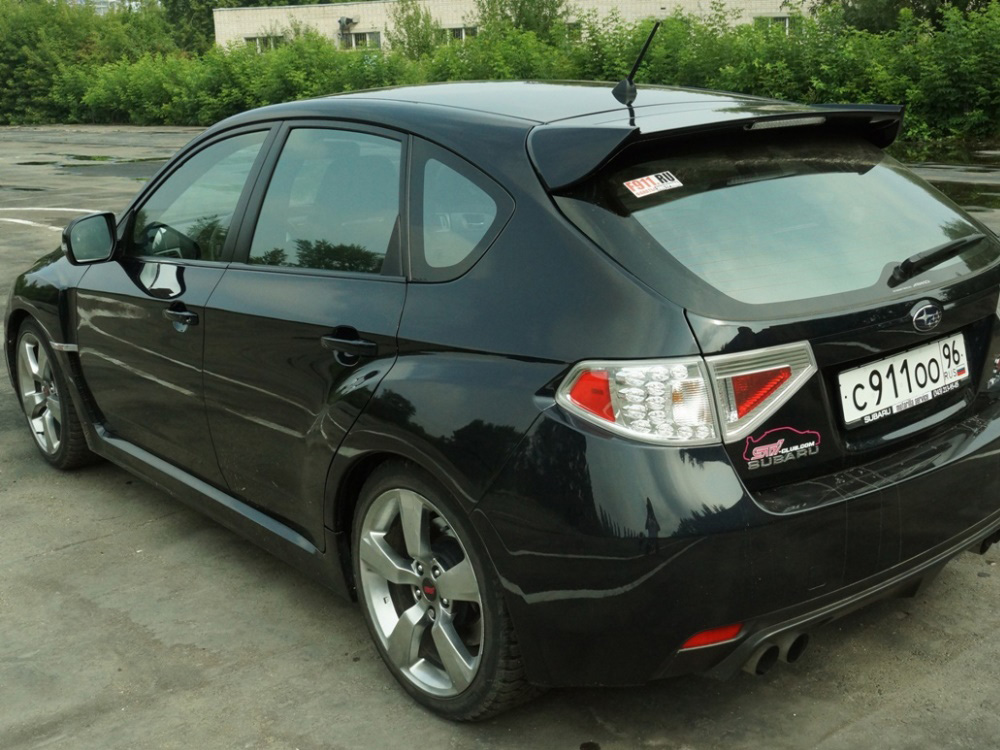 За рулем Subaru STI