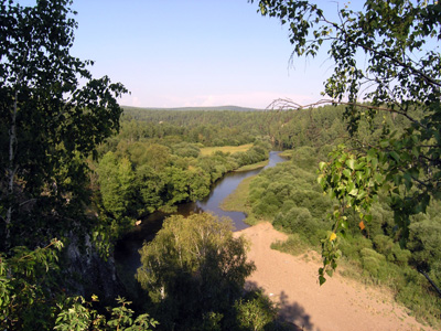 Красоты реки Серга